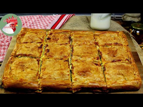 Τυρόπιτα με Πράσο για καλή Χρονιά