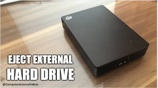 How to SAFELY Eject an External Hard Drive On a Mac | New
