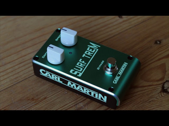 Video teaser for This is the Trem! Carl Martin 2018 Surf Trem - Demo by Simon Gotthelf