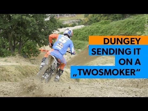 Ryan Dungey shredding the KTM 150SX 2019 twostroke on Cairolis hometrack
