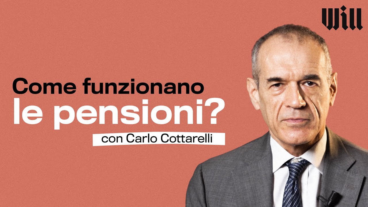 Carlo Cottarelli ci spiega come funzionano le PENSIONI | Classroom #5