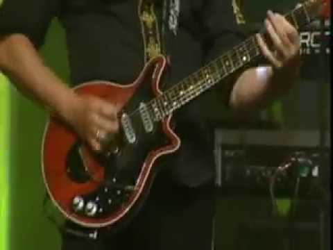 Rick Wakeman & Brian May-Starship Trooper ("Würm" final sequence by Steve Howe) live at the Starmus.
