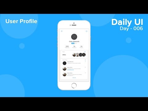 Daily UI - Day 006 - User Profile