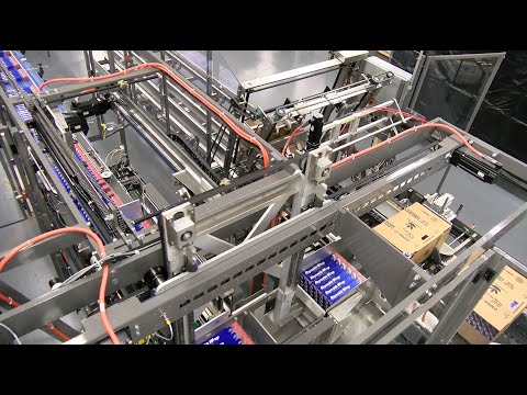 Nigrelli HSC 400 Cartoner and KD 40 Casepacker - Aluminum Foil - BW Integrated Systems