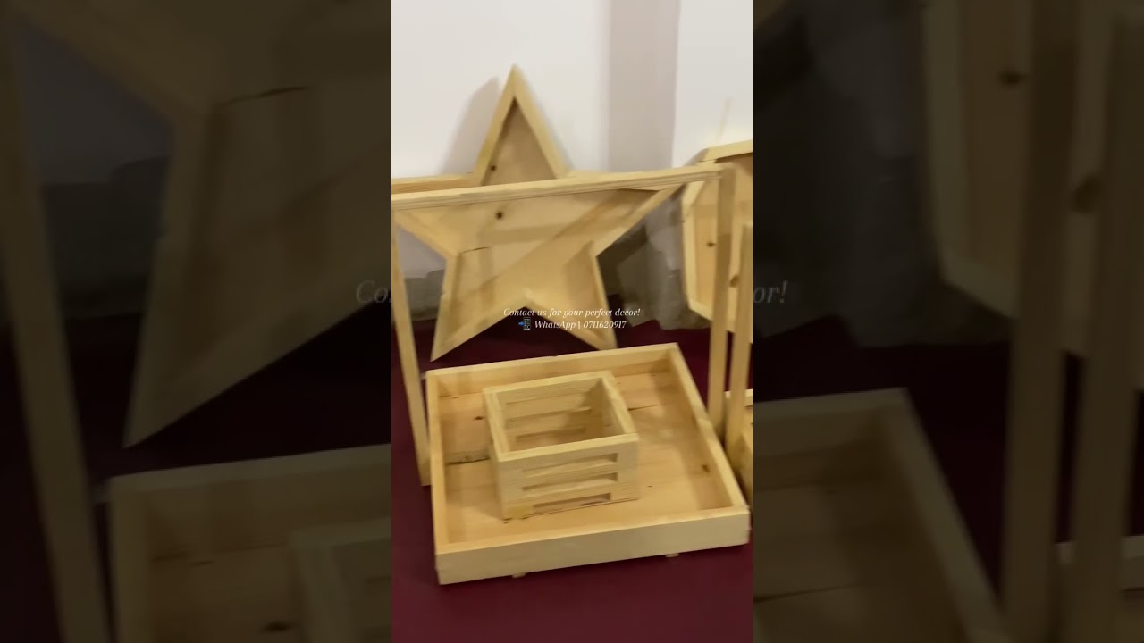 Wooden Marawa boxes for wedding tray arrangements #marawa #wedding #bridal #bridalcrown #marawa