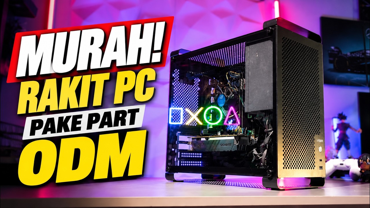 GASS 🔥 RAKIT PC MURAH PAKE KOMPONEN ODM!