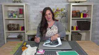 Using Fusible Hem Tape in Place of Stitching