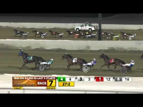 Meadowlands February 27, 2015 - Race 7 - Rock N Load