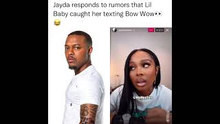 Jayda Responds To Rumors That She Got Caught Texting Bow Wow!!