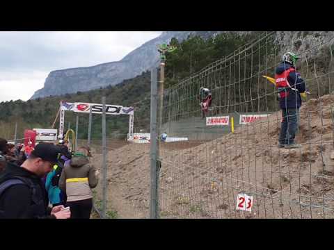 Trentino 2019 MXGP race 2 first lap, Tim Gajser, Cairoli, Paulin, Tonus, Anstie etc..