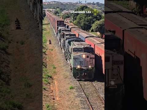Cruzamento de Trens em Jales (SP)