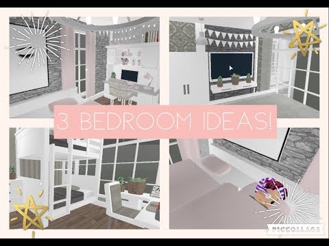 Welcome To Bloxburg: Three Aesthetic Bedroom Ideas!