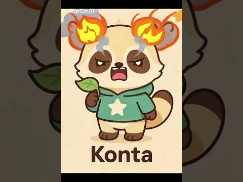 #shorts #shortvideo #konta #子ども #怒り #怒りの咆哮 #キャラクター