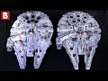 LEGO Custom Millennium Falcon and UCS Falcon 75192 Compared!