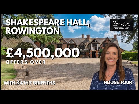 Captivating Grade II listed 16th-century manor house in Rowington Green set over 20 acres.