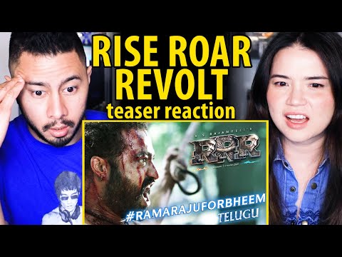 Ramaraju For Bheem - Bheem Intro - RRR | NTR, Ram Charan, Ajay Devgn, Alia | SS Rajamouli | Reaction
