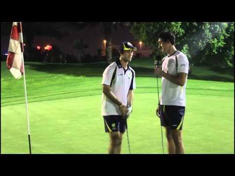 Mitch Starc: Putting with Glenn Maxwell