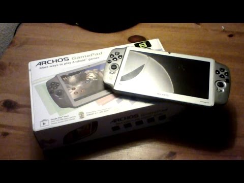 Archos Gamepad unboxing