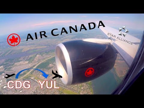 ✈︎ FULL FLIGHT ✈︎ Air Canada ✈︎ Star Alliance | Paris to Montreal