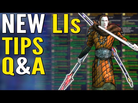 LOTRO: New Legendary Items Tips + LI Loot Info & Viewer Q&A