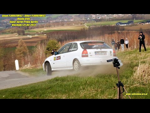 Adam FLORKIEWICZ / Albert FLORKIEWICZ- Honda Civic - Super Sprint Prima Aprilis Niechobrz 01-04-2023