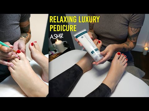 [ASMR] Deluxe Spa Pedicure & Relaxing Massage...