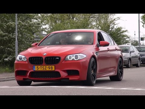BMW M5 F10 w/ Akrapovic Exhaust Sound!