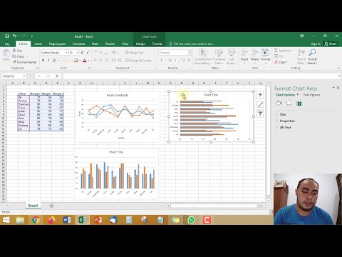 , title : 'Membuat Grafik Di Excel Dengan Banyak Data'
