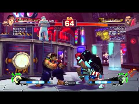SSF4 AE Naru (Ryu) vs VIRUS (Balrog)