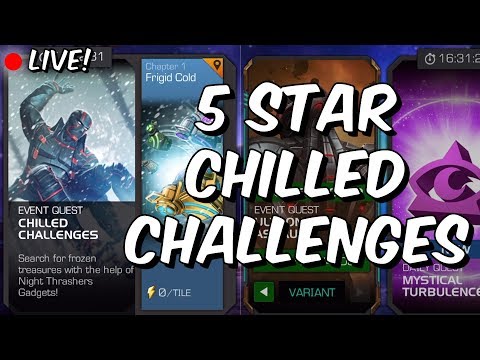 5 Star Chilled Challenges! - Night Thrasher Gadgets - Marvel Contest Of Champions
