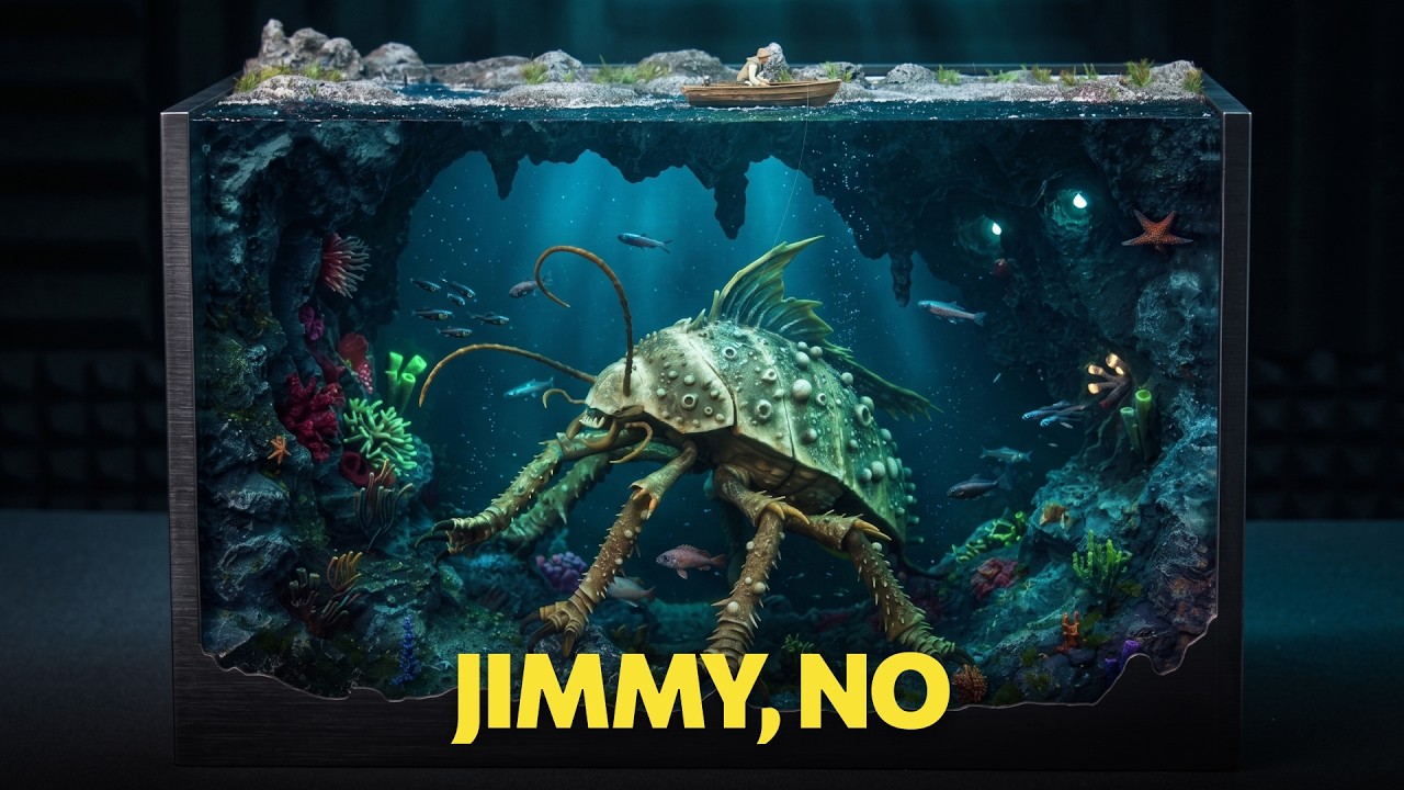 Jimmy doesn't know what's under him / Tripo 3D Studio