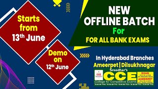 BEST BANK COACHING CENTER IN HYDERABAD TELANGANA | BANK COACHING INSTITUTE FOR BANK PO/CLERK EXAMS