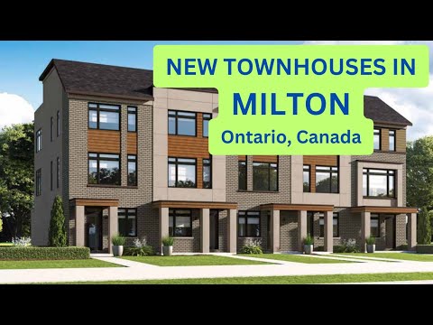 Panorama New Pre-Construction Townhouses in Milton, ON, Canada | Tabish Khan Real Estate