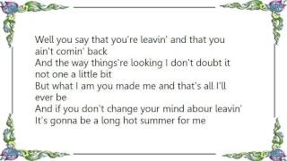 Buck Owens - Long Hot Summer Lyrics