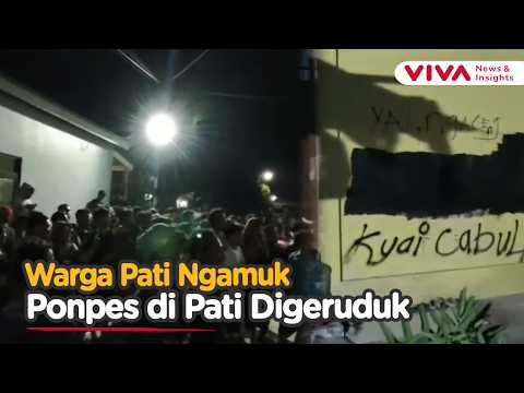 Warga Pati "Kepung" Ponpes, Terbakar Amarah Pelecehan Santriwati