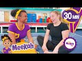 Meekah Learns Gymnastics With Shawn Johnson BEST OF MEEKAH Learn Colors And Science With Blippi