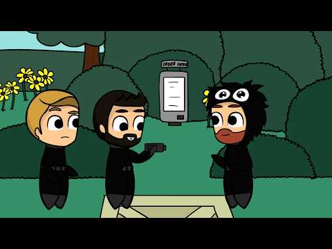 Content Warning Funny Moments - Insym Animated (w/ Psycho, Mago & JOJO)