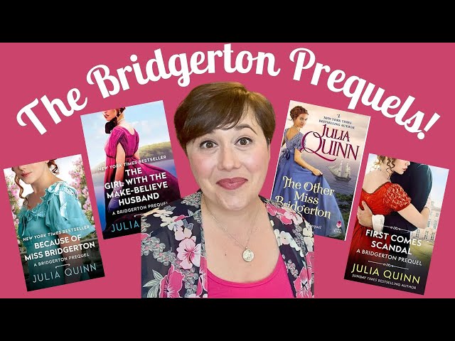 Vídeo relacionado con The Rokesbys Bridgerton Prequels Series Books 1 - 4 Collection Set by Julia Quinn (Because of Miss Bridgerton, The Girl with the Make-Believe Husband, The Other Miss Bridgerton & First Comes Scandal)