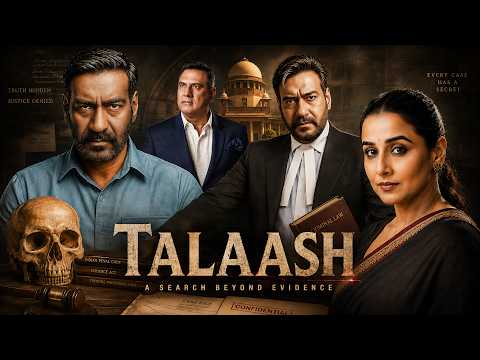 TALAASH Full Movie | Ajay Devgn, Vidya Balan, Boman Irani | New Hindi Suspense Thriller 2026 | 4K