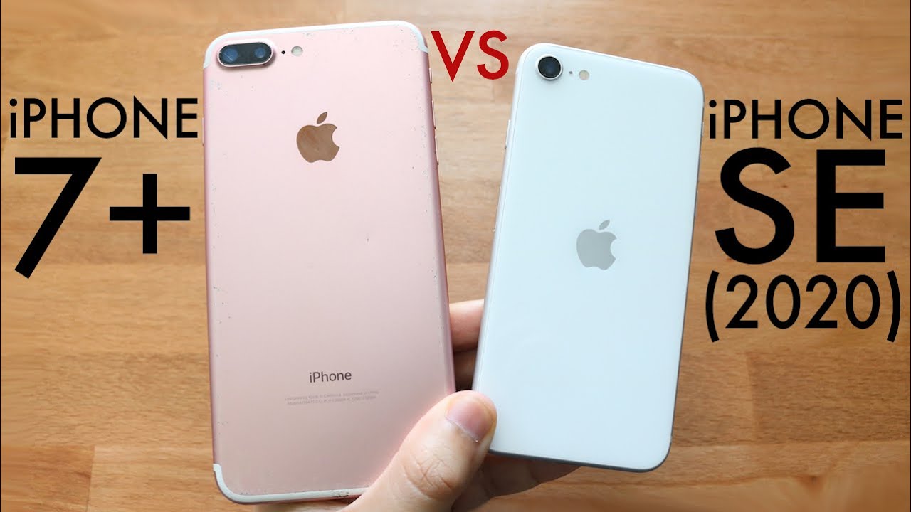 iPhone SE (2020) Vs iPhone 7 Plus! (Comparison) (Review)