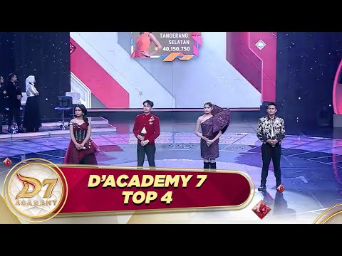 Bikin Deg-degan! Siapakah Academia yang Akan Tereliminasi? | D'Academy 7 Top 4 Result