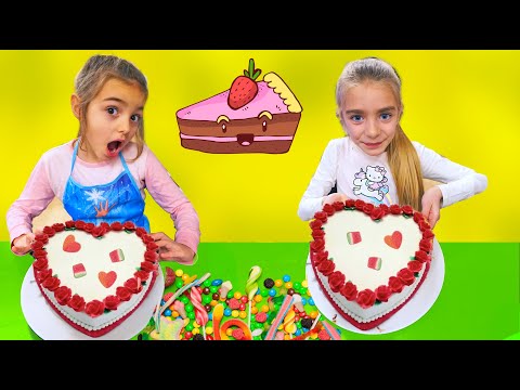 Las Ratitas Claudia y Gisele hacen un pastel sorpresa para Sant Valentin