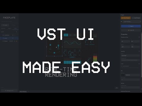 [FREE] Faceplate: Open Source VST3 UI Designer for JUCE (w/ SVG Import ...