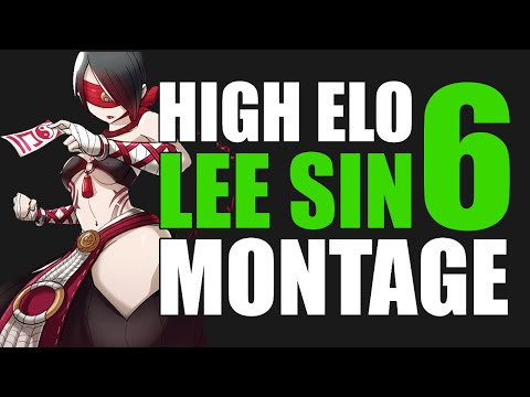TheDarkTongo High Elo Lee Sin Montage 6 - Best LoL Plays 2015