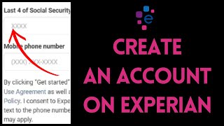 How to Create an Account on Experian? Experian Account Signup Tutorial on PC (2024)