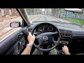 2000 Volkswagen Golf 4 1 6 100HP 0 100 POV Test Drive 1184 Joe Black