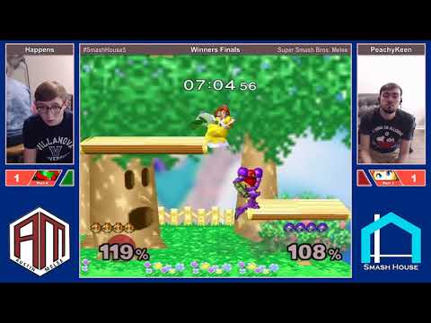 Smash House 5 WF - Peachy Keen (Daisy) vs Happens (Samus)