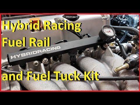 Hybrid Racing K Swap Fuel Tuck Kit and Fuel Rail