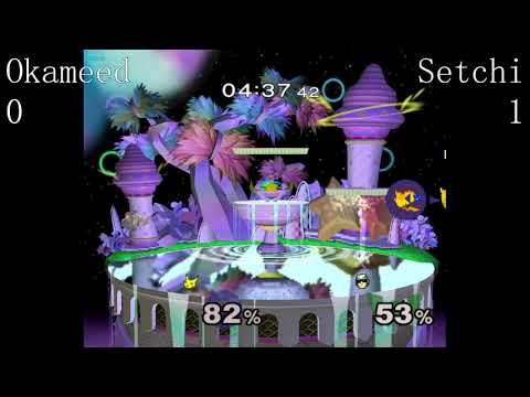 Okameed (Pikachu) vs Setchi (Cpt. Falcon) | Melee Winners Semis @ Kamp Kone