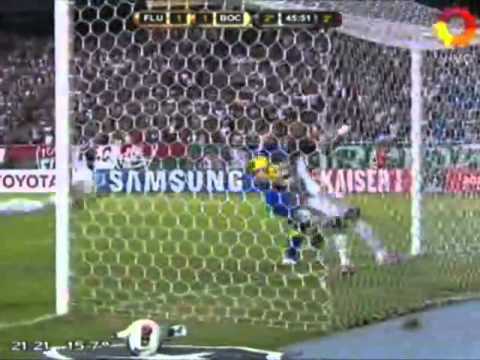 Gol de Silva (B). Fluminense 1 - Boca 1.